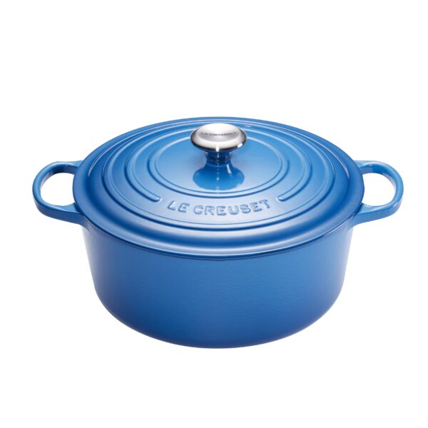 Le Creuset Evolution Casseruola Rotonda in Ghisa con Coperchio cm 28