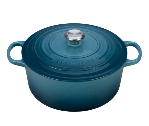 Le Creuset Evolution Casseruola Rotonda in Ghisa con Coperchio cm 22