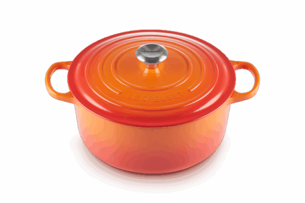 Le Creuset Evolution Casseruola Rotonda in Ghisa con Coperchio cm 24