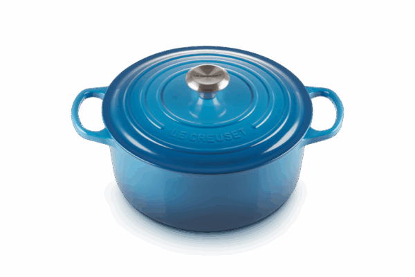 Le Creuset Evolution Casseruola Rotonda in Ghisa con Coperchio cm 24