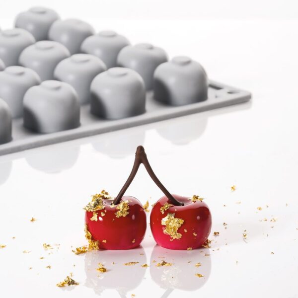 Pavoni Cherry Stampo In Silicone Per Decorazioni Linea Gourmand