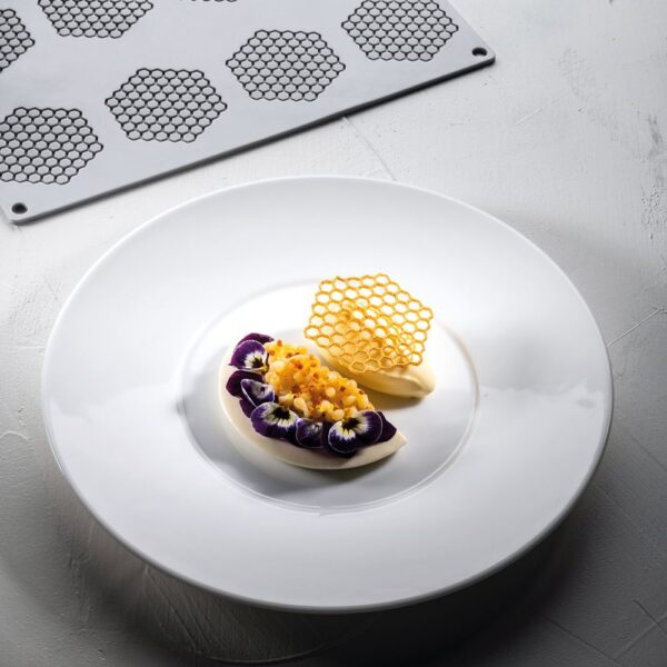 Pavoni Honeycomb Stampo In Silicone Per Decorazioni Linea Gourmand