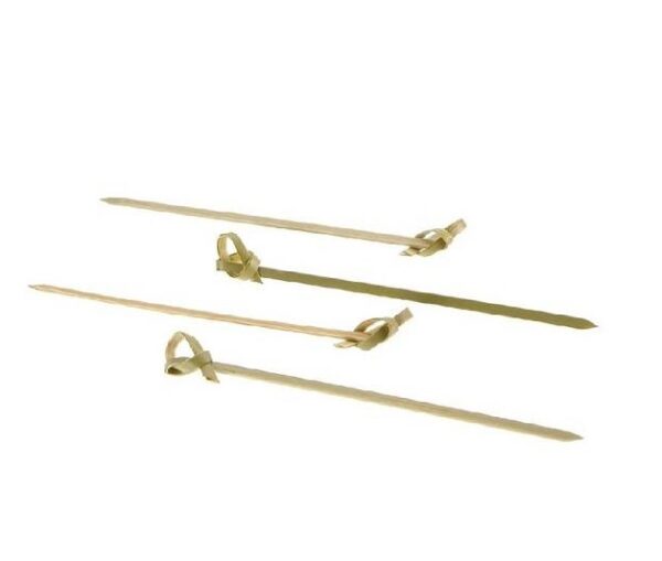 Spiedi deco natural bamboo 10,5 cm confezione 100 pezzi