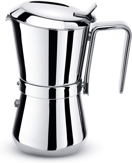 Caffettiera Giannina 6-3 Tazze Restyling Induzione oltre a Gas ed Elettrico