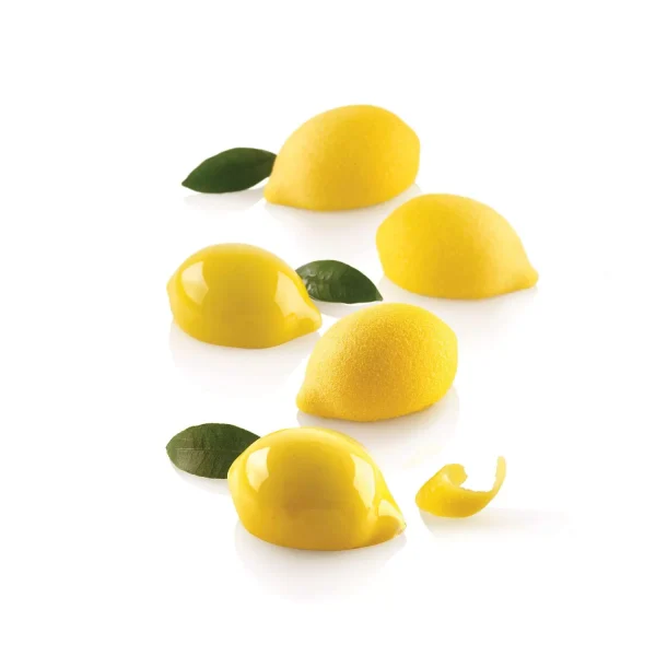 Stampo in silicone limone e lime 30 mignon 5,5x3,8xh2,7 cm 15 impronte 30 ml